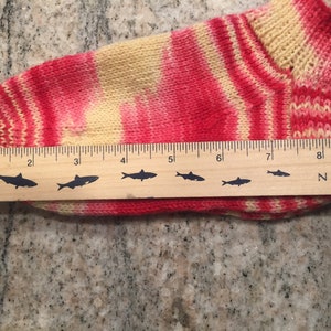 hand knitted heirloom warm cozy special gift designer socks immagine 4