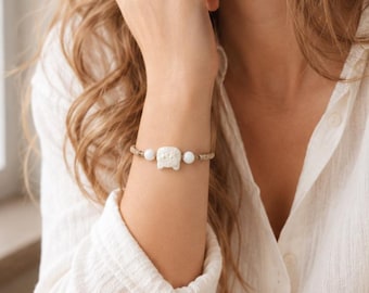 Bracelet maman chat, bracelet cordon tressé réglable avec breloque chat en résine, cadeau mignon pour amoureux des chats pour femme