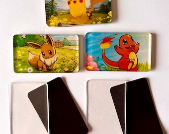 Kit fai da te di magneti acrilici per carte Pokémon TCG