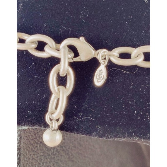 Premier Designs Silver Coker Necklace Exotic Rept… - image 4