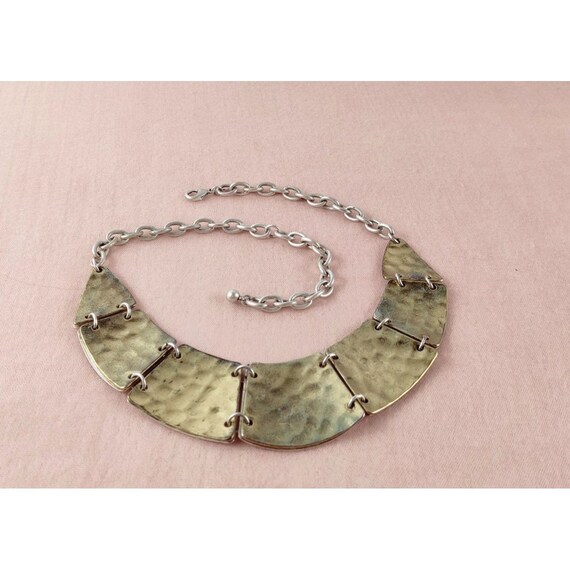 Premier Designs Silver Coker Necklace Exotic Rept… - image 7