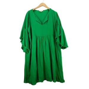 Kelly Green Linen Dress - Etsy Kelly Green Linen Dress - Etsy