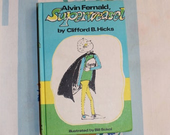 Alvin Fernald Superweasel, 1974 Weekly Reader Book