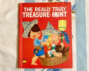 The Really Truly Treasure Hunt, 1974 Wonder Book