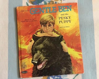 Gentle Ben and the Pesky Puppy, 1969 Whitman Tell-a-Tale Book