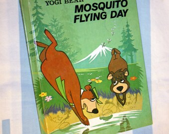 Yogi Bear Mosquito Flying Day, 1976 Wonder Book