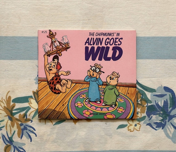 The Chipmunks in Alvin Goes Wild, 1984 Random House Book - Etsy