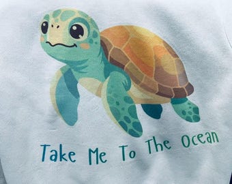 Personalized Baby and Toddler Hoodies, Ocean, Farm Animals, Fruits, Veggies, Initials or Names added