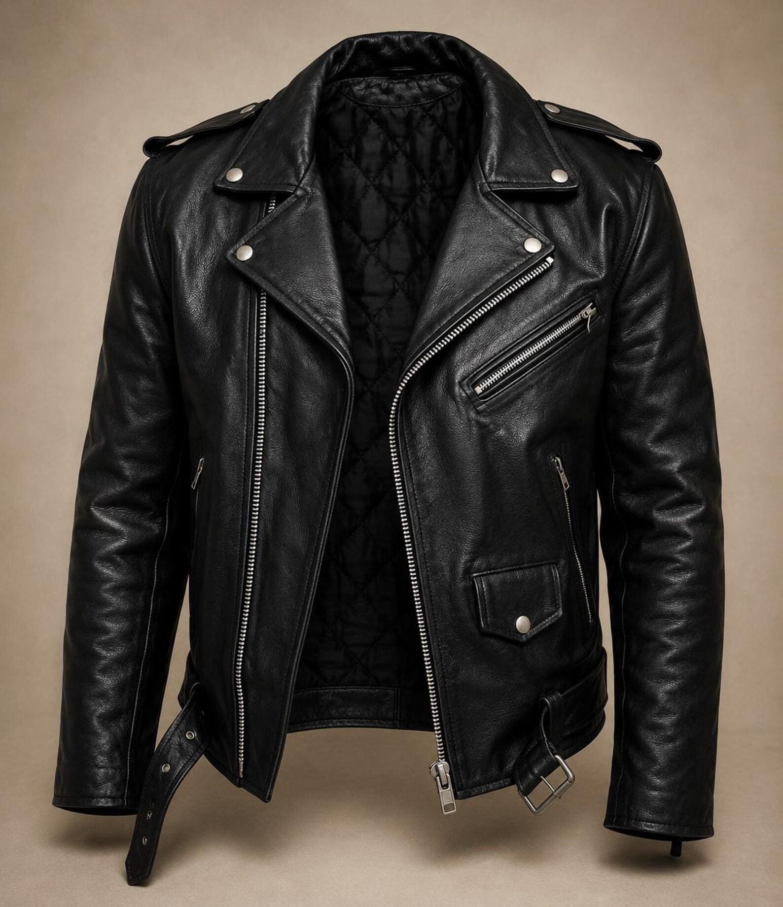 Buy Buffalo Leather Jacket Online In India - Etsy India