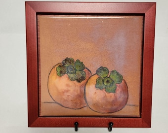 Persimmon Tile Hanging/Trivet