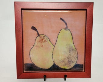 Pear Tile Trivet/Hanging
