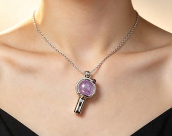 Collana BTS Army Bomb, ciondolo kpop, girocollo regalo per fan, collana con ciondolo Army, gioielli per adolescenti