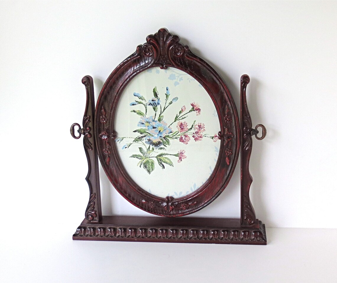 Vintage Swivel Picture Frame / Victorian Style Repro 8 x 10 Etsy