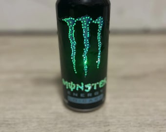 Monster Energy Lamp Can Collectible Desk Table Office Man Cave Piece