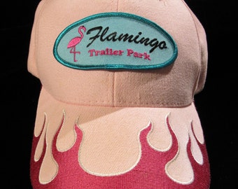 Flamingo Trailer Park Pink, Adjustable Trucker's Cap