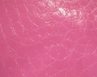 Pink Pleather Fabric