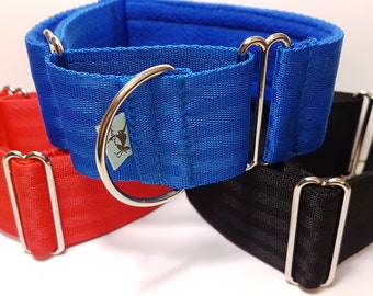 2" deep fleece lined martingale dog collar