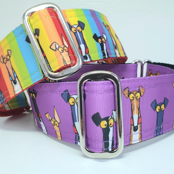 goofy hounds dog collar 1.5" deep