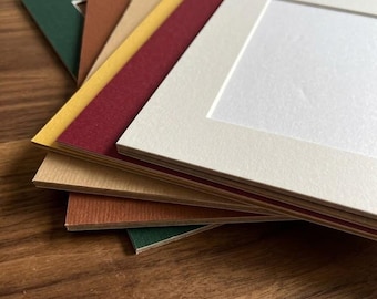 Custom Picture Frame Mat | Any Size | Custom Opening | Choice of Colors