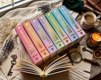 Pastell Fantasy Bücher Stapel PNG | Gemütliche Leseecke Clipart