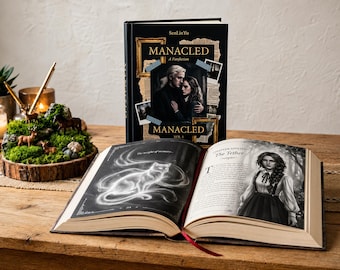 Manacled Hardcover Collector’s Edition Buch | Dark Fantasy Romanze inspiriert Roman