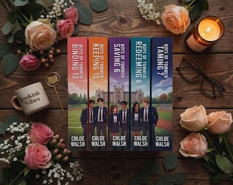 Boys of Tommen Book Set inspirierte Staubjacken | Romanze Lesergeschenk