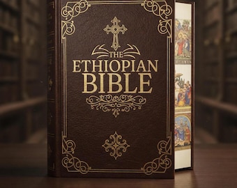 Die äthiopische Bibel | Alte christliche Schrift Digitales Buch | Historischer Religiöser Text PDF