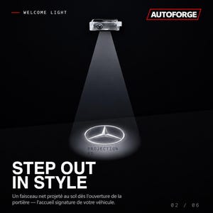Mercedes door light - Etsy 日本