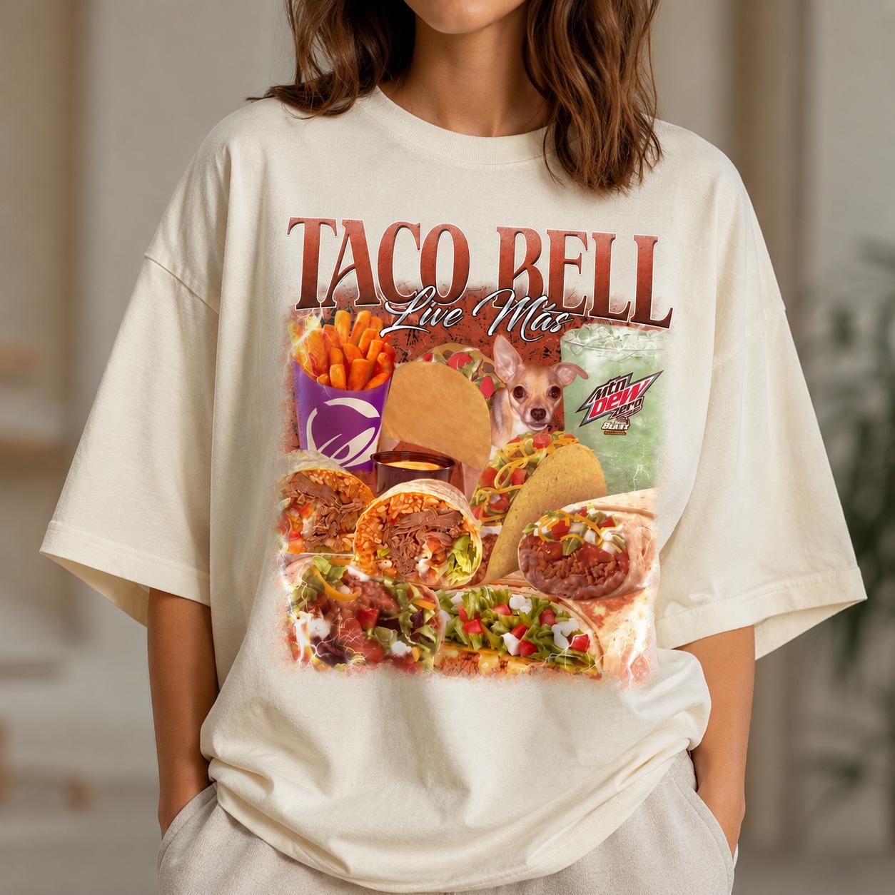 90s Taco Bell Shirt - Etsy