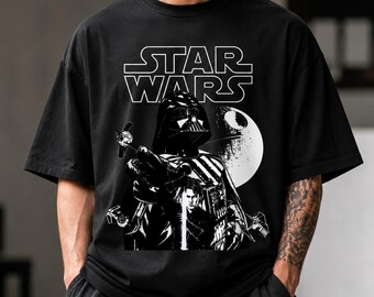Camiseta vintage de Star Wars Comfort Colors de Disney Family
