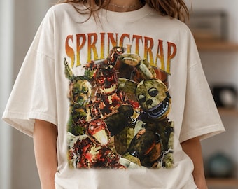 Limited Springtrap Five Nights At Freddys Shirt, Gift For Woman and Man Unisex T-Shirt