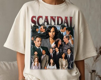 Scandal TV Show 2012 Graphic Tee: Olivia Pope Inspired Unisex T-Shirt