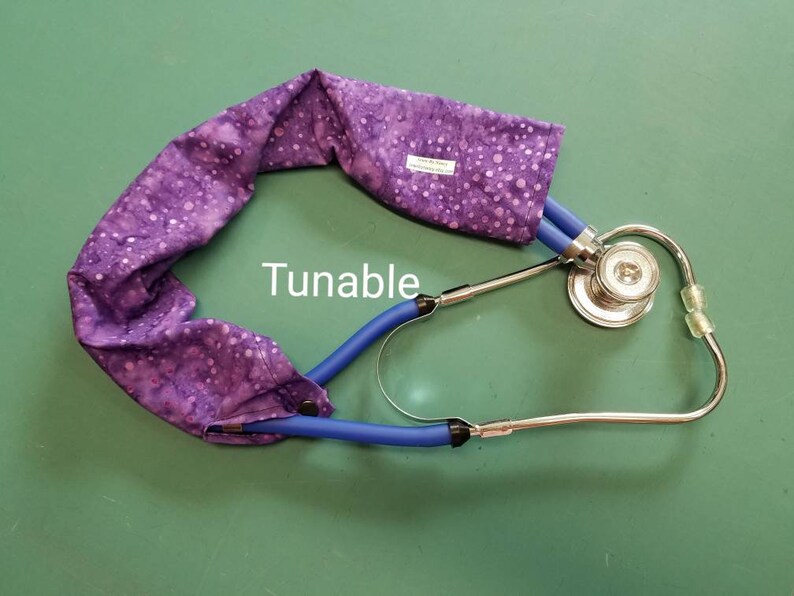 Stethoscope Scrunchie ANCHORS NAVY Protect bare neck & Tubing Etsy