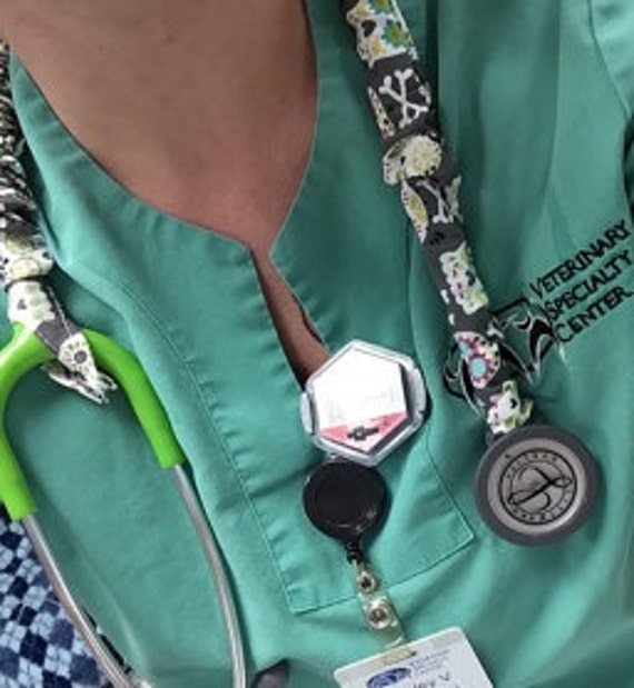 Stethoscope Cover Scrunchie SUGAR Skulls Dude Single Double Etsy