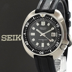 1970s SEIKO 2nd Diver (Late Model) Uemura Diver 6105-8110 44mm Automatic Men's Watch From Japan Z332