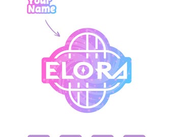 Nome personalizado de demônio Kpop, Huntrix SVG, arquivo SVG Kpop, download digital