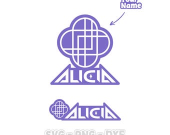 SVG personalizado com nome de Caçadora de Demônios Kpop, SVG personalizado com nome de Huntrix para aniversário, PNG de aniversário de Caçadora de Demônios Kpop (Download Digital)
