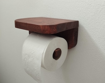 Decorative toilet paper holder