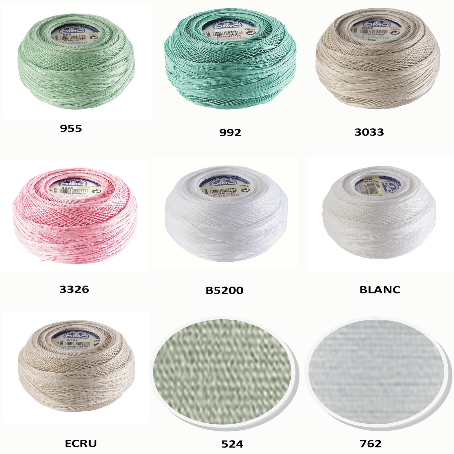 DMC Cebelia Size 10 Crochet Thread 27 Colors Available Etsy