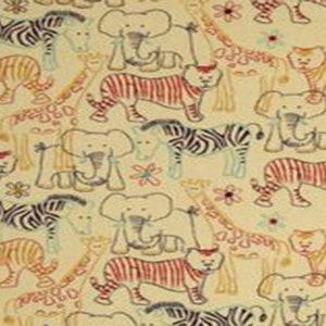 Flannel by the Yard – Jungle Sketch Cotton Flannel