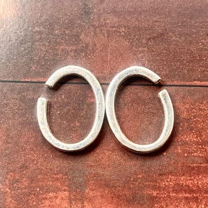 Silver Chunky Minimalist Ear Cuff - Non Pierced