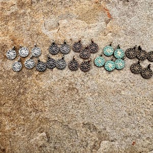 Tiny Charms for Earrings, Bracelets or Necklaces - Choose Color & Quantity - Findings and Supplies - DIY