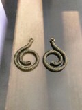 Antique Bronze Jewelry Component for Earrings or Necklace  - One Pair - Jewelry Finding - Checkout What You Can Do With These