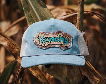 Ranchy Corduroy Trucker Mesh Back Hat