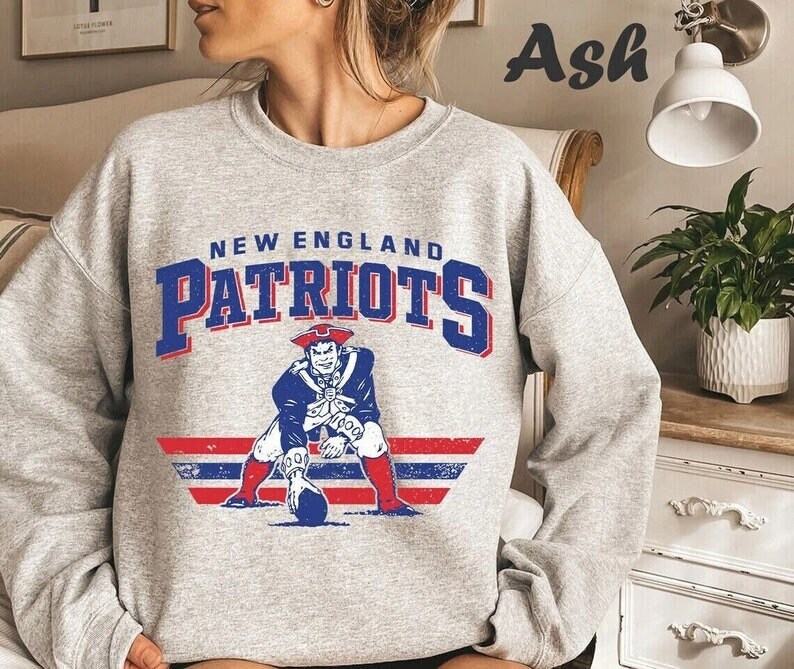 New England Patriots Sweatshirt - Etsy UK