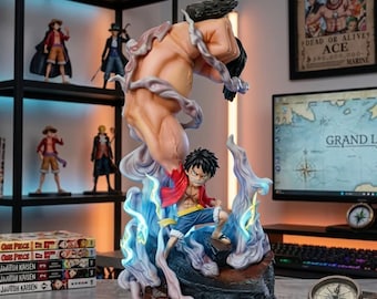 Figura de One Piece Luffy Gear 4, estatua de anime de 30 cm, figura de acción coleccionable de Monkey D. Luffy, decoración de manga detallada, regalo de anime premium