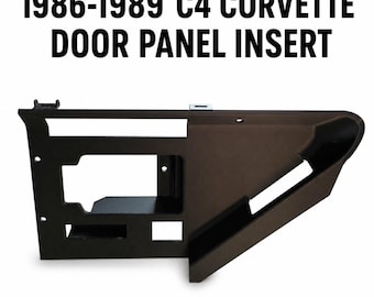 1986-1989 C4 Corvette Door Panel Inserts | Reinforced ASA Trim Part