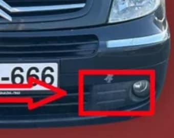 Citroën Xsara Picasso Fog Light Bezels