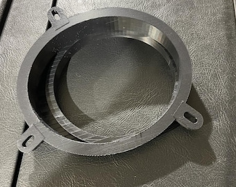Mercedes SLK R170 Rear Speaker Adapters | 165mm 6.5" Woofer Mounts (ASA Plastic)