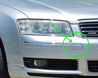 Audi A8 D3 Front Bumper Tow Hook Cover | OEM 4E0807241 Replacement Cap